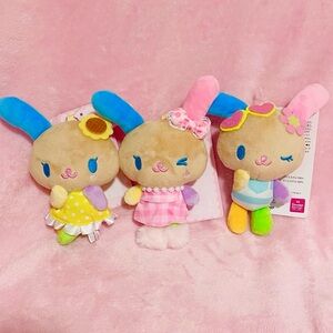 Sanrio Usahana Tan Mascot Plush Bundle